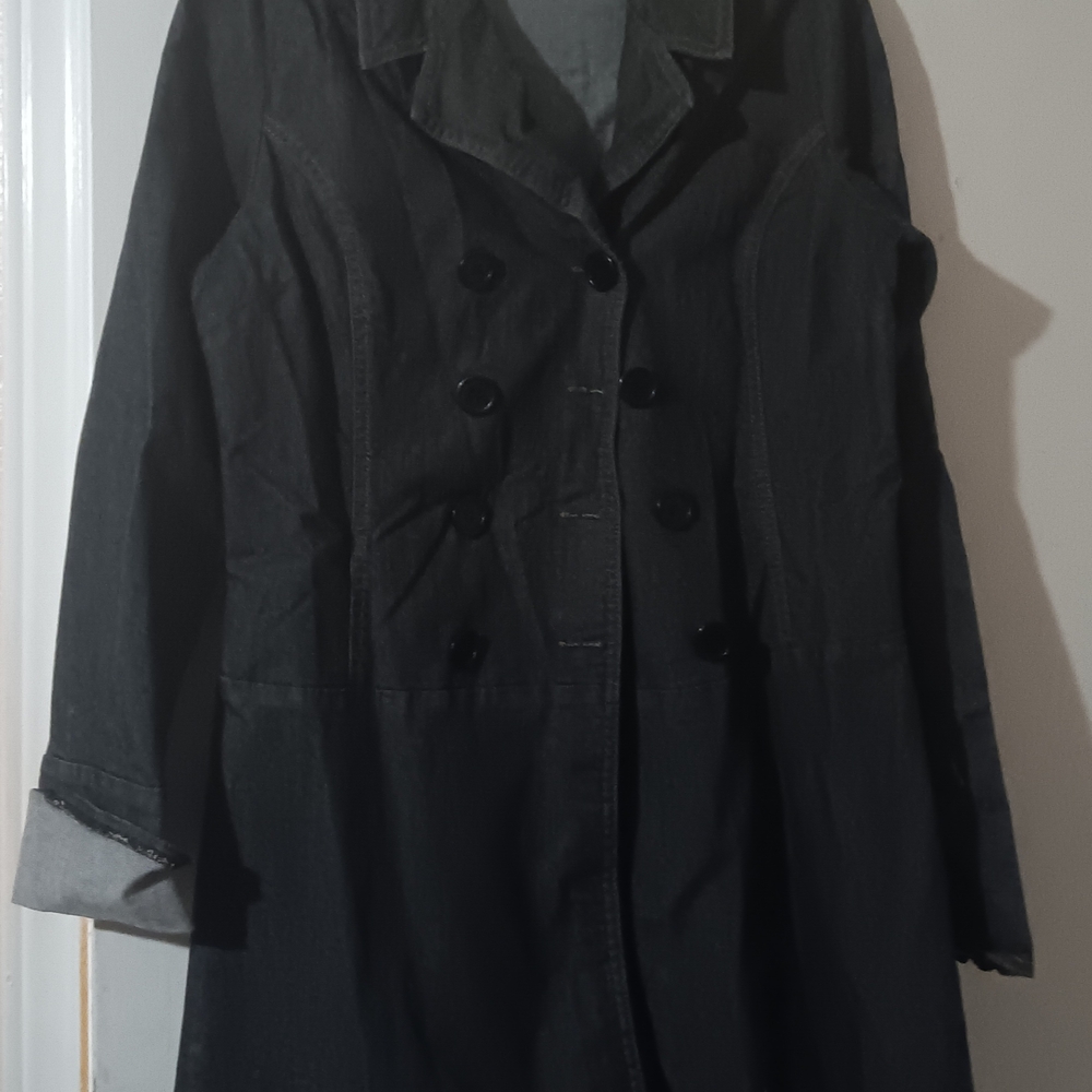 Guess Gray Trench Coat